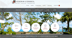 Desktop Screenshot of egerimconseil.com